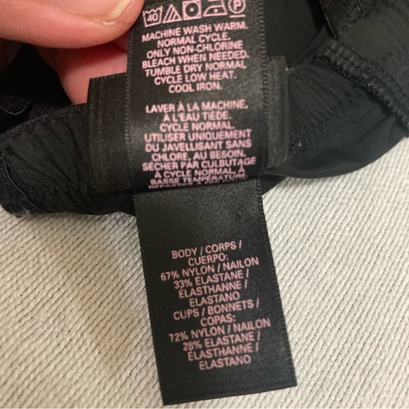 Victoria's Secret Bodysuit Black Lace Black Size M - Picture 11 of 12